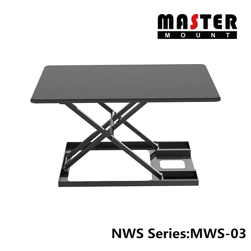 Height Adjustable Sit Stand Up Desk Desktop Workstation