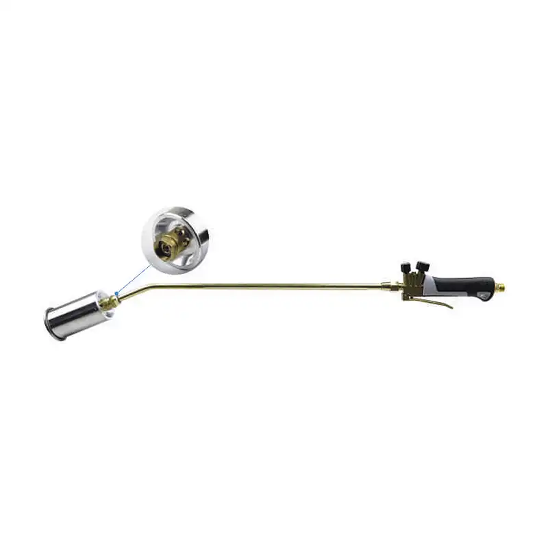 Muti-function roofing torch with screw burner suit for propane flame gun suit for high temperature