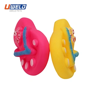 Uweld Lush Slippers Sound Pet Toy