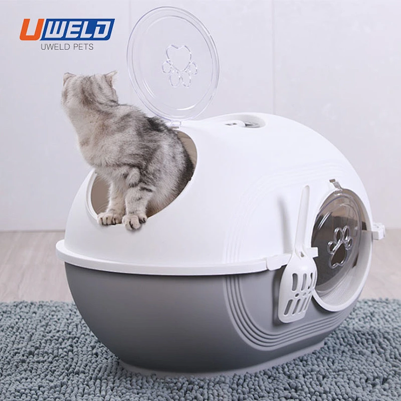 Uweld Fully Enclosed Cat Litter Box