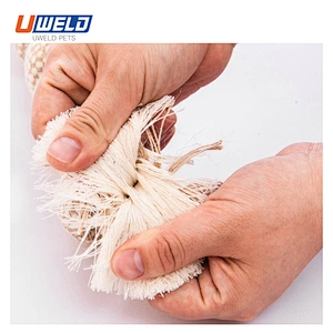 Uweld Hempen Rope Pet Toy Nine Pieces Set For Dog