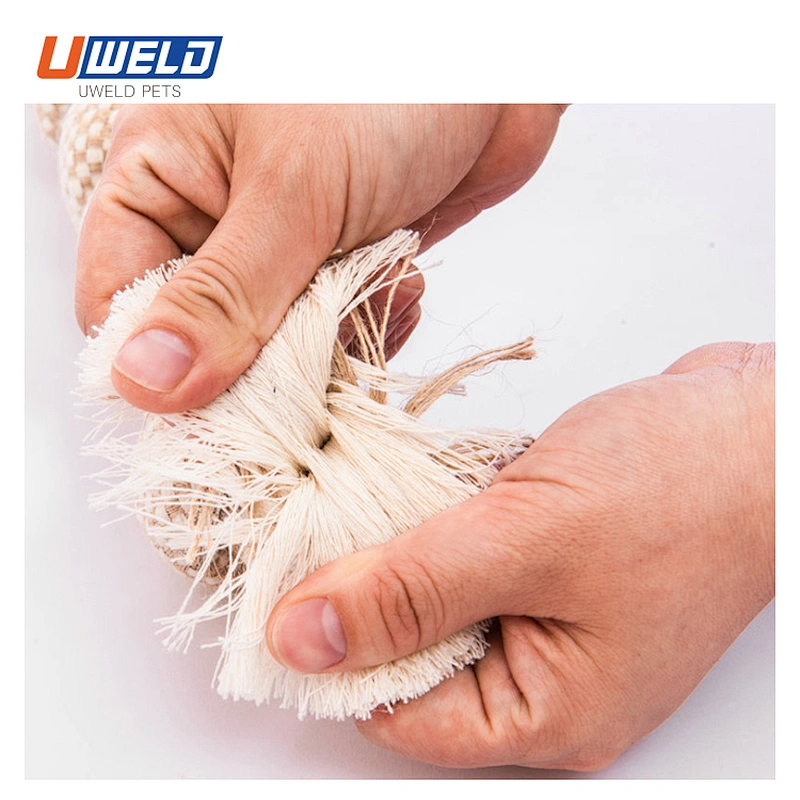 Uweld Hempen Rope Pet Toy Nine Pieces Set For Dog