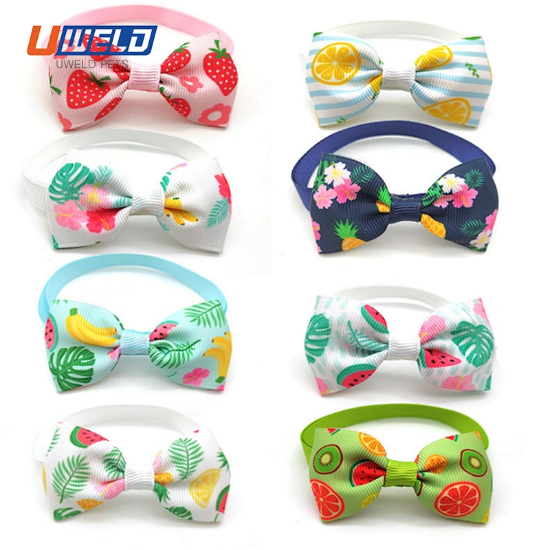 Uweld Pet Collar With Fruit Design Bow