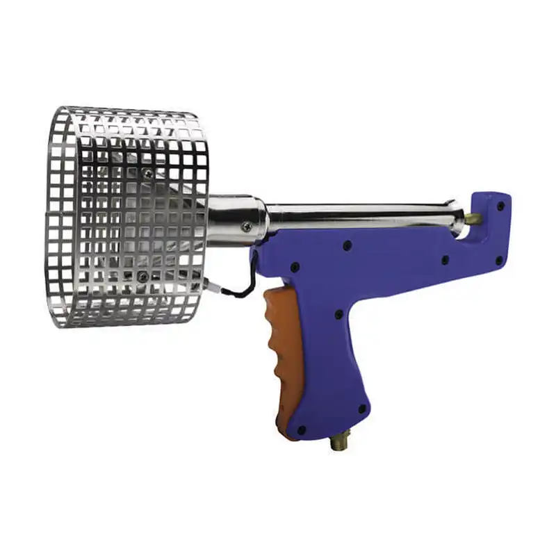 shrink torch with heating,flaming function for plastic and other materials