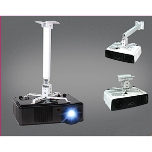 360 Degrees Swivel Motorized Projector Ceiling Wall Mount Bracket