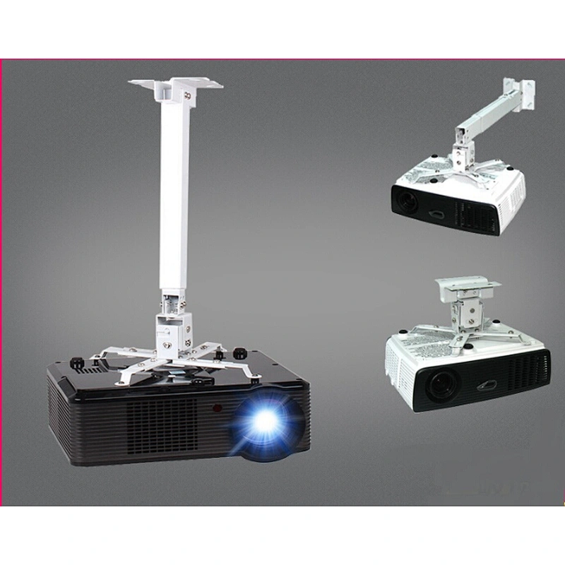 360 Degrees Swivel Motorized Projector Ceiling Wall Mount Bracket
