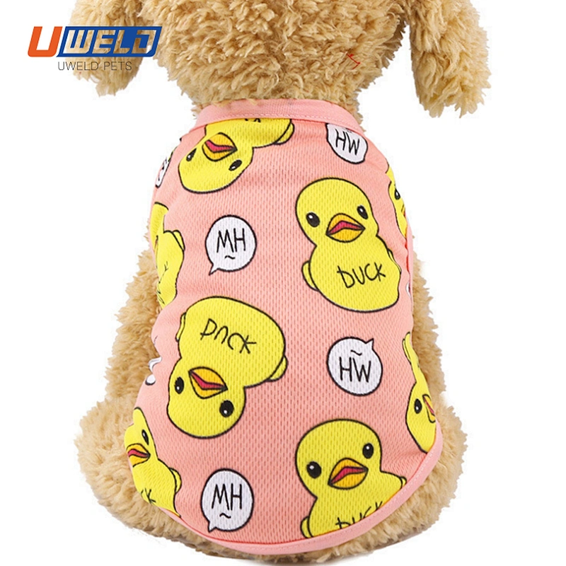 Uweld Little Yellow Duck Print pet Vest