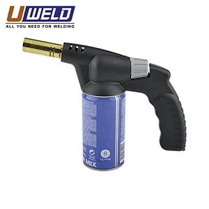 portable camping blow butane gas torch gas torch flamethrower camping barbecue outdoor travel survival blow lamp torch