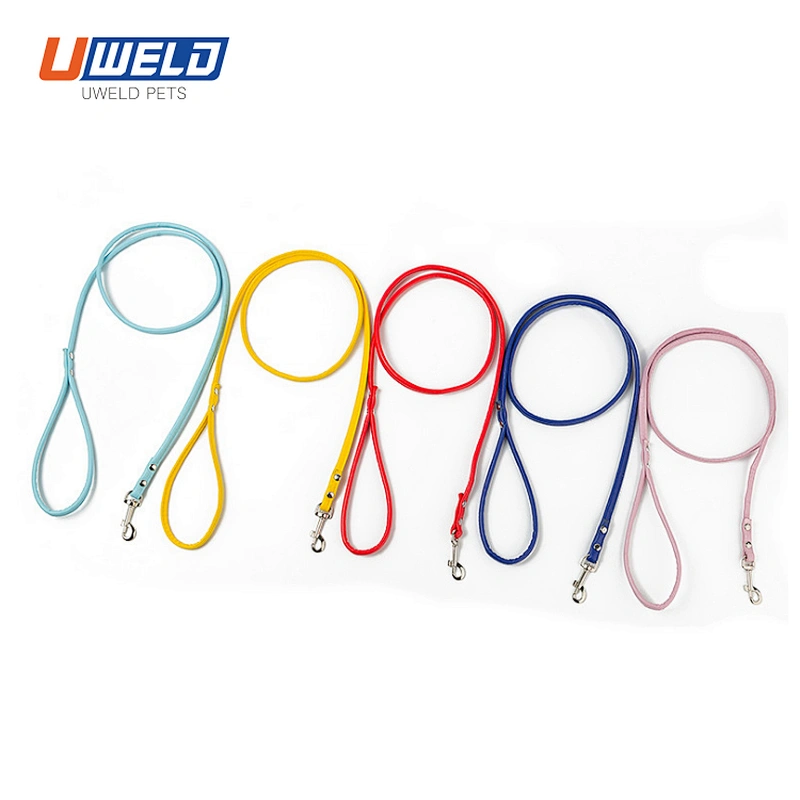 Uweld Multi-Color PU Round Pet Traction Rope