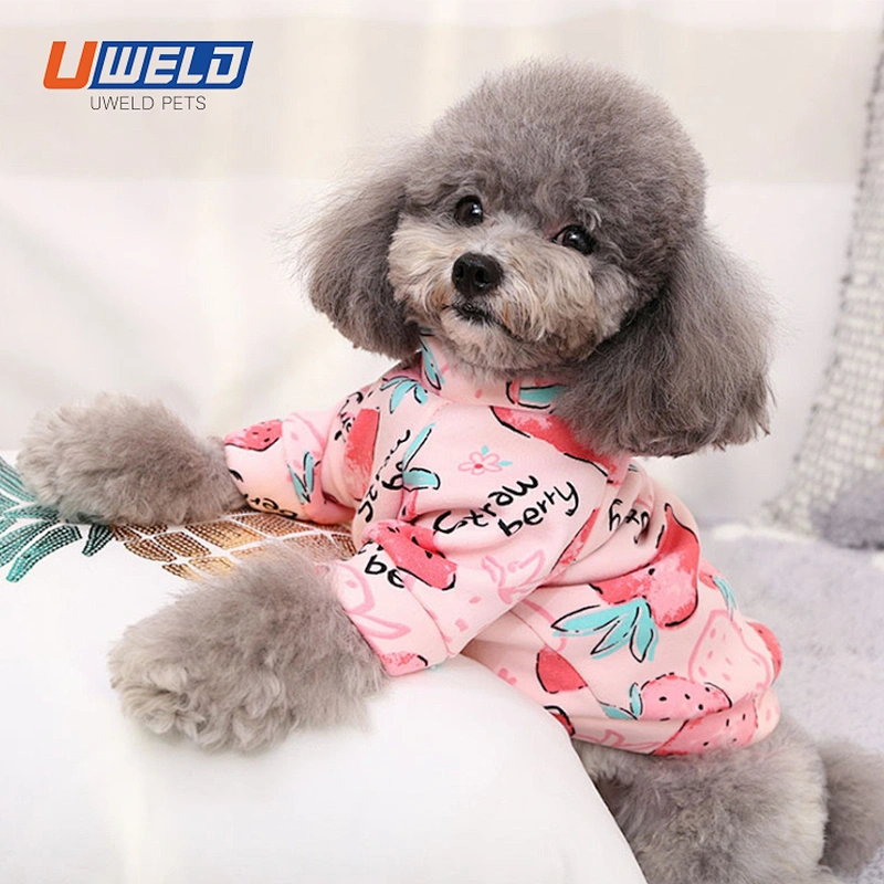 Uweld Printed Fleece Pet Clothing