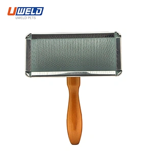 Uweld Pet Grooming Brush With Steel Wire Handle