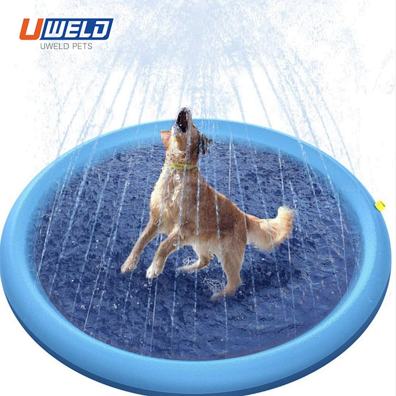 Uweld PVC Pet Water Mat Water Mat Toy Folding Pet Pool