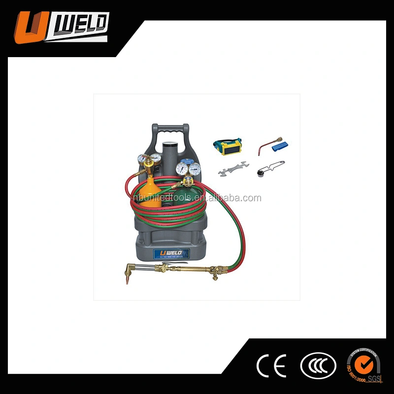 Ningbo UWELD Portable Gas Welding Kit with Oxygen Acetylene Cylinders