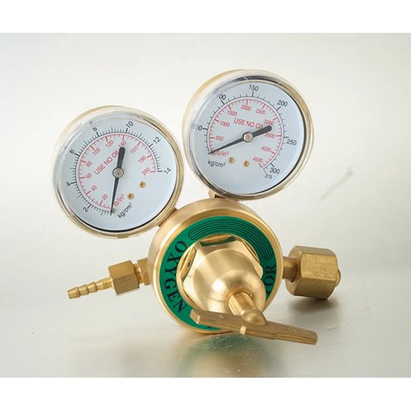 Medium duty durability brass bonnet gas pressure industrial regulator