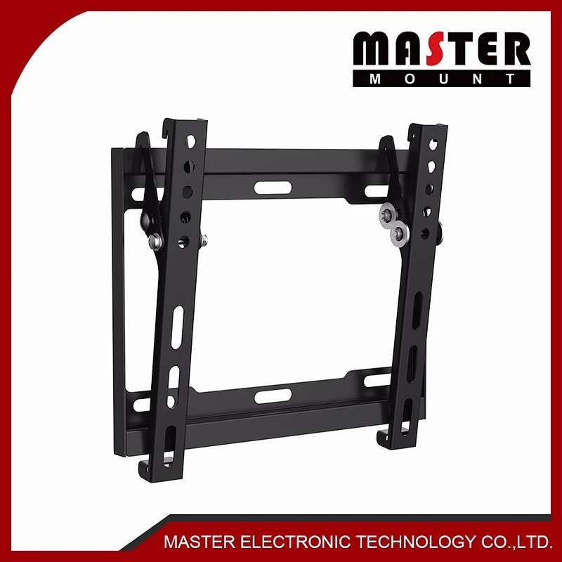 Tilt TV Wall Mount Bracket for most of 23-42 Inches TVs with VESA 100X100 to 200x200mm, Loading Capacity 35kgs/77lbs