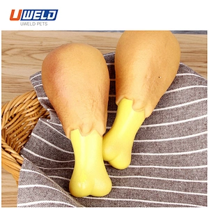 Uweld Chicken-Leg Shape Honing Pet Toy