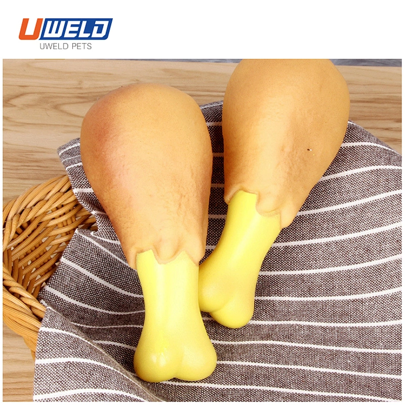 Uweld Chicken-Leg Shape Honing Pet Toy
