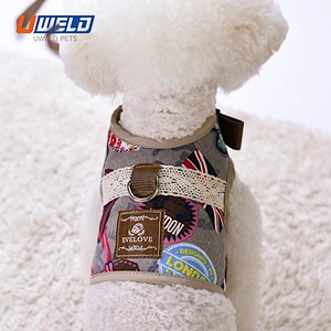 Uweld Small Dog Vest Type Strap Leash