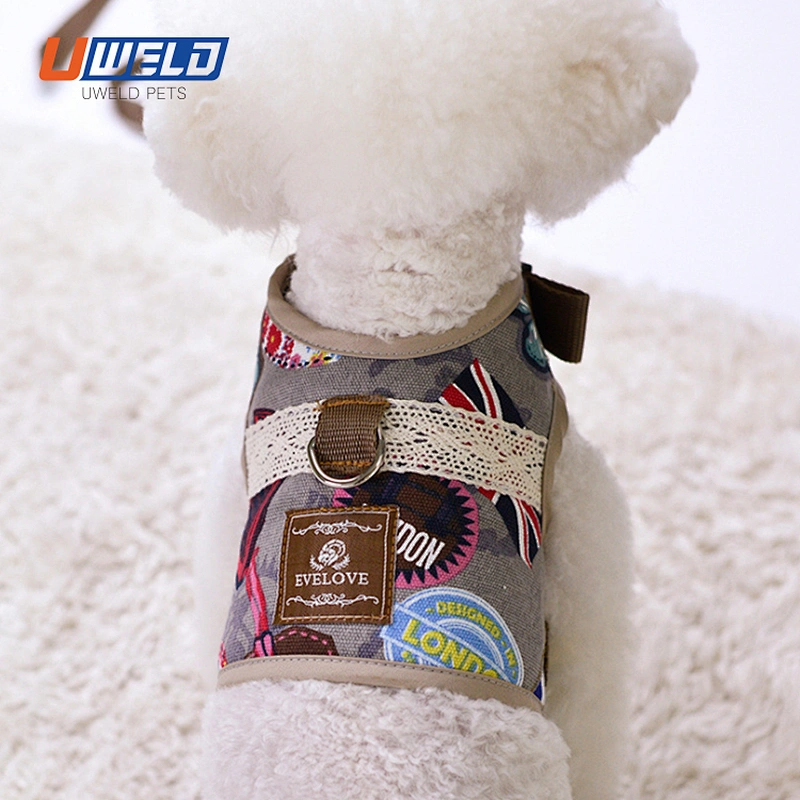 Uweld Small Dog Vest Type Strap Leash