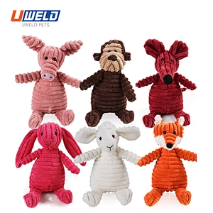 Uweld Animal Shaped Plush Pet Toy