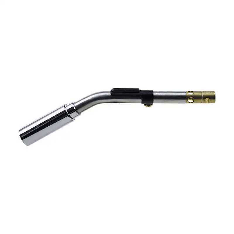 Brazing torch with gas flame with trigger on/off function/Combination type with plastic composite handle with burner