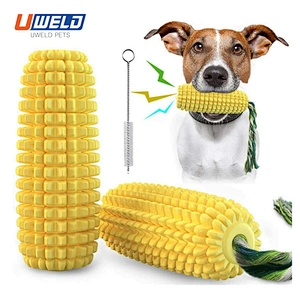 Uweld TPR  Corn Shape Sound Pet Toy
