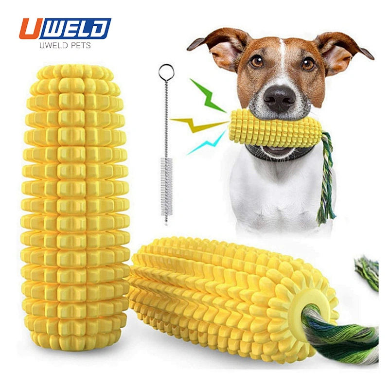 Uweld TPR  Corn Shape Sound Pet Toy