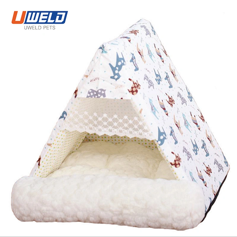 Uweld Triangle Tent Rmovable And Washable Pet House