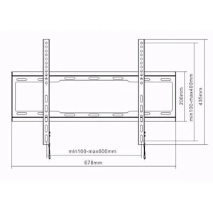 Flat Screen TV Wall Mount Bracket For 37