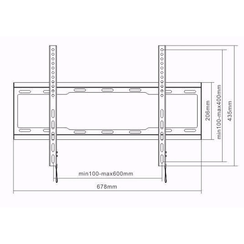 Flat Screen TV Wall Mount Bracket For 37