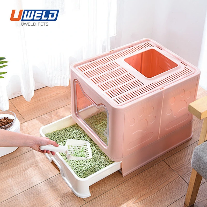 Uweld Folding Drawer Cat Litter Box