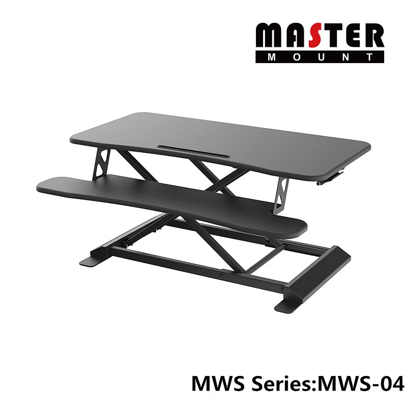 Height Adjustable Sit Stand Up Desk Desktop Workstation