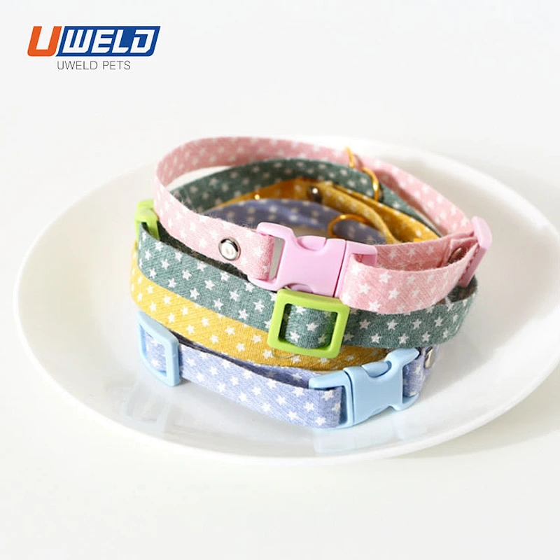 Uweld Candy Colored Print Pet Collar