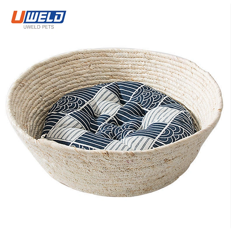 Uweld Handmade Rattan Nest For Pet