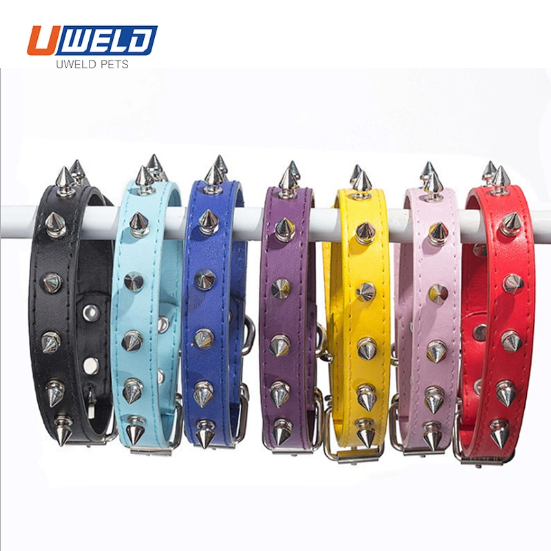 Uweld PU Rivet Pet Collar