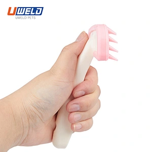 Uweld Silicone Soft Tooth Hair Removal Pet Brush