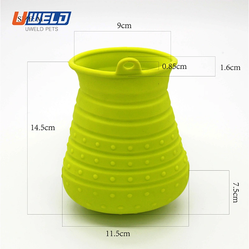 Uweld Silica Gel Pet Massage Foot Washing Cup