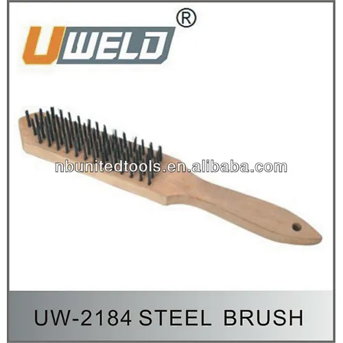 Steel Wire Brush With Wooden handle