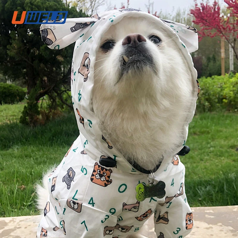 Uweld Printd Waterproof Pet Raincoat