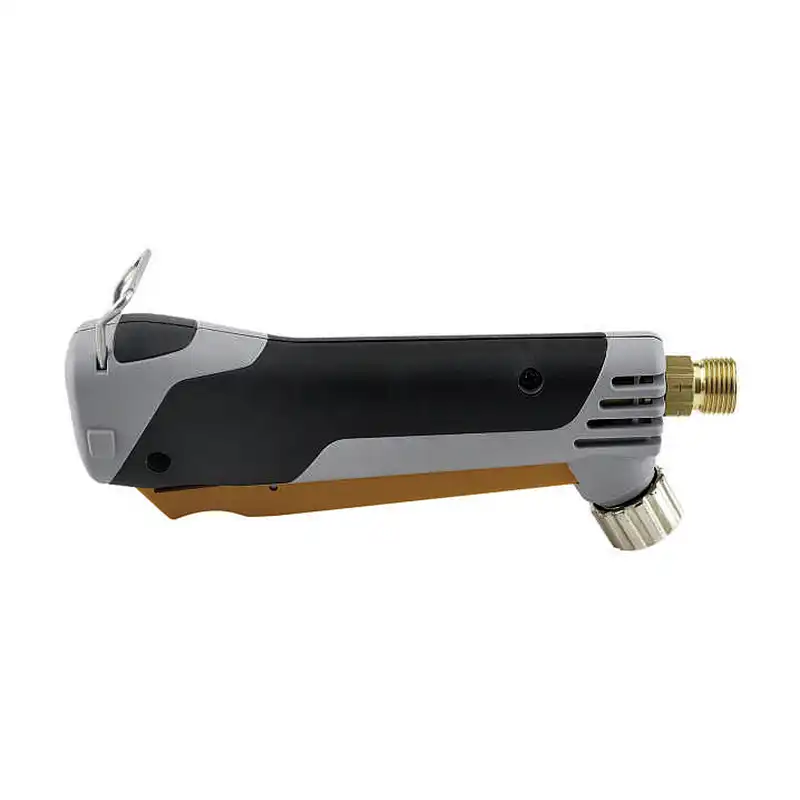 Brazing torch with gas flame with trigger on/off function/Combination type with plastic composite handle with burner
