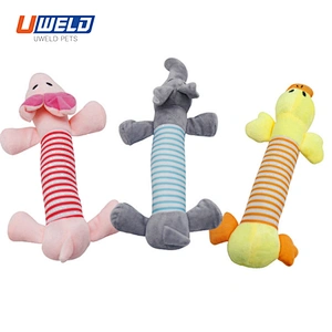Uweld Strip Plush Pet Toy With Voice