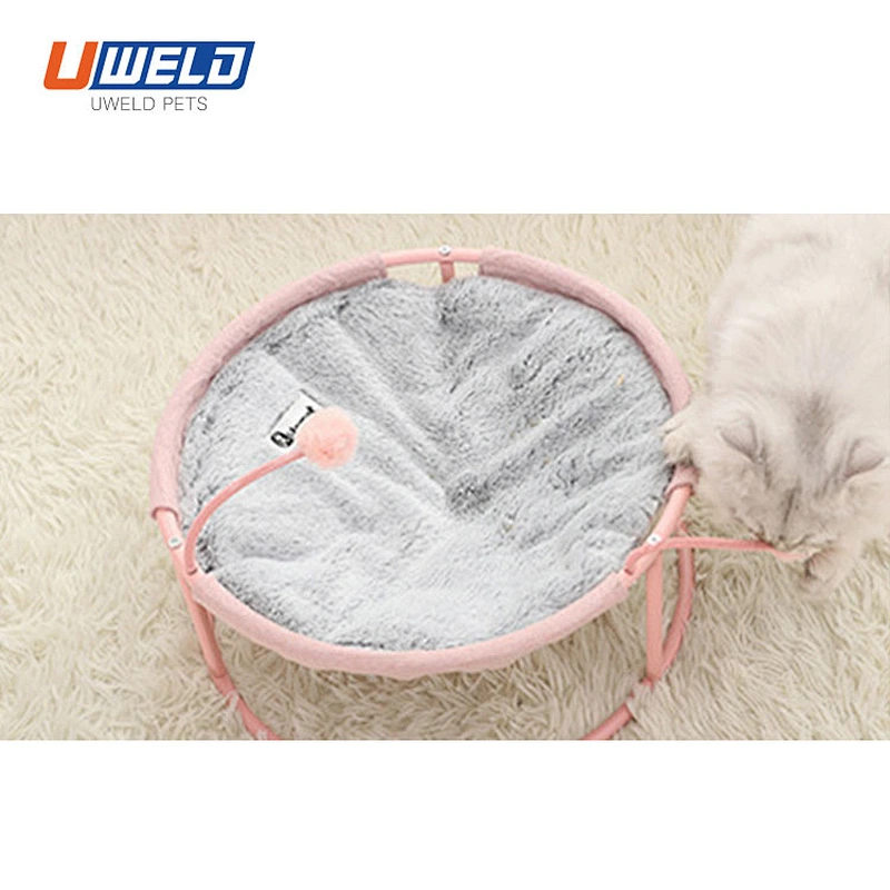 Uweld Removable And Washable Cat Rocking Lounge Chair
