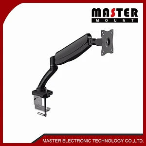 Desktop gas spring Monitor mount for 10 to 27 inch screen