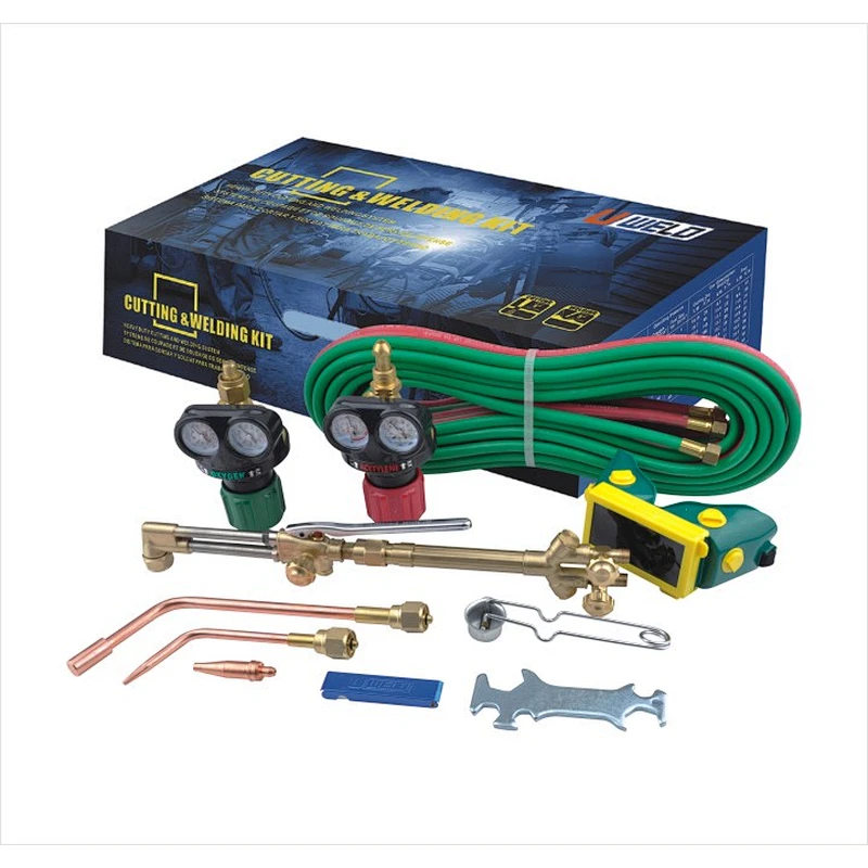 2021 Uweld VC Acetylene Oxygen Gas Explosive Welding Kit for America Middle East Market