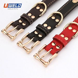 Uweld PU Lettering With Dog Tag Pet Collar
