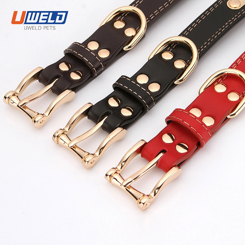 Uweld PU Lettering With Dog Tag Pet Collar