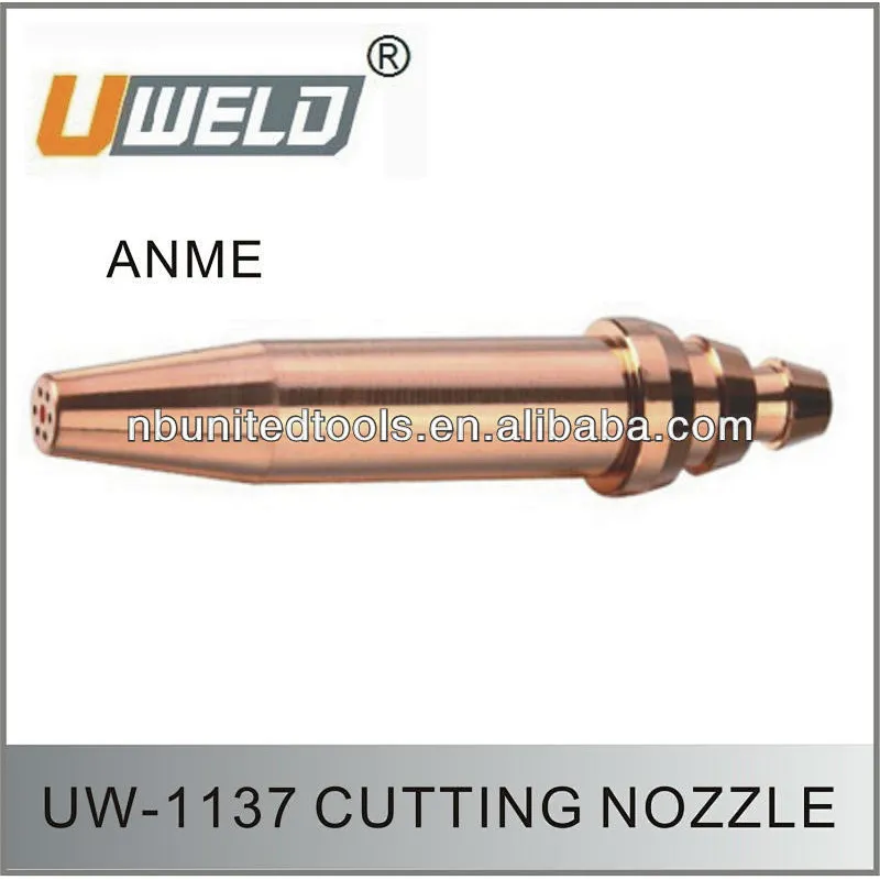 Uwelding acetylene Gas cutting Tip Nozzle