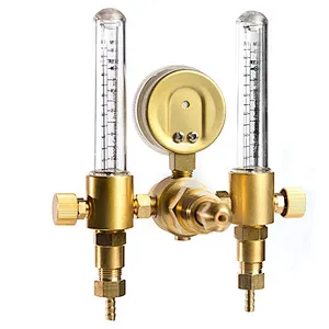 Dual  Stage Argon/CO2  Flowmeter Gas Regulator