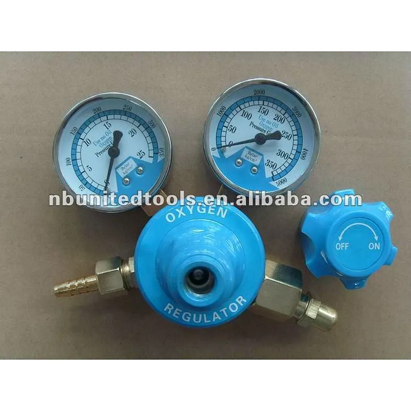 2021 Uweld Explosive Products Aluminum Regulator of Oxygen Propane Acetylene Gas