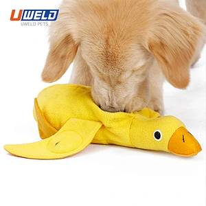 Uweld Duck Shaped Plush Pet Smell Toy